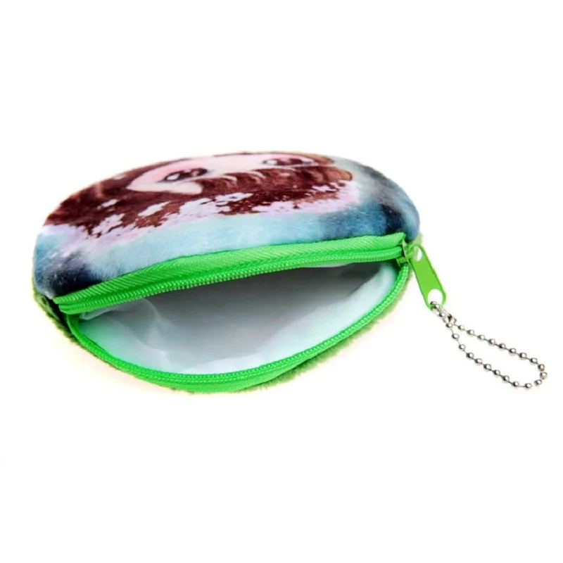 Plush Children Kawaii Short Wallet Women's Cute Cartoon Coin Purse Small Wallet Pouch Money Bag Cateira Bolso Bolsa for Girls