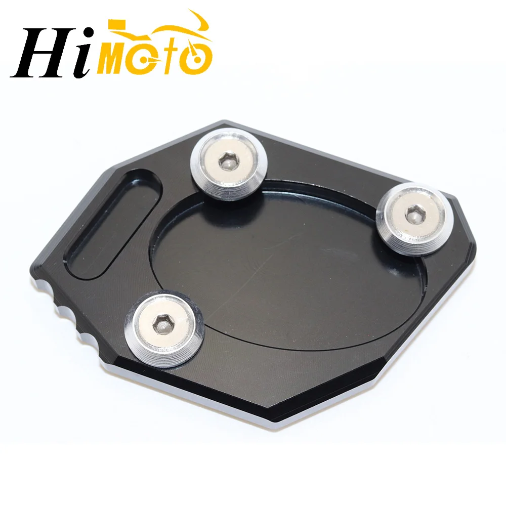 Motorcycle Kickstand Foot Side Stand Extension Pad Support Plate For Kawasaki Ninja 250 300R Z250 ZX250 EX300 2013 2014 2015