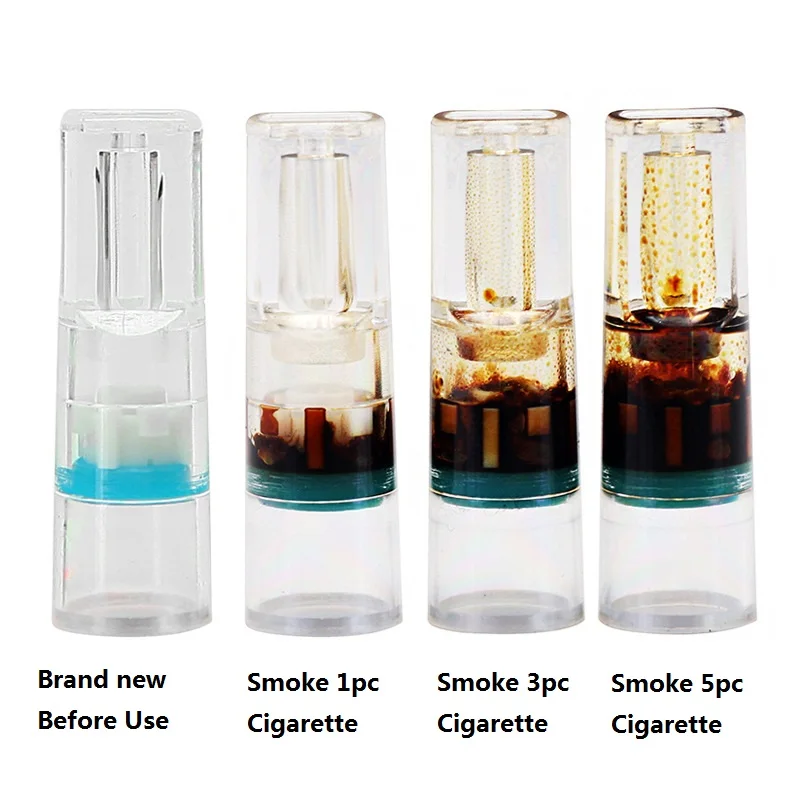 100pcs/lot Disposable Cigarette Holder Mouthpiece Abandoned Cigarette Filter Tip Tobacco Tar Filtration Cleaning Holder Men Gift