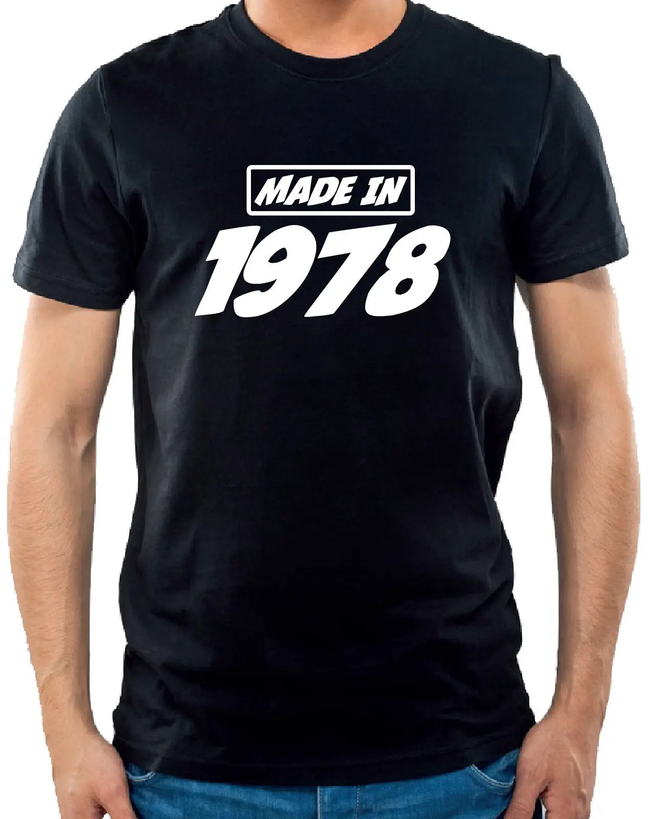 Mens T Shirts Fashion 2019 Men Harajuku Hip Hop Brand Made In 1978 - Birthday Gifts Born In Nerd T Shirts