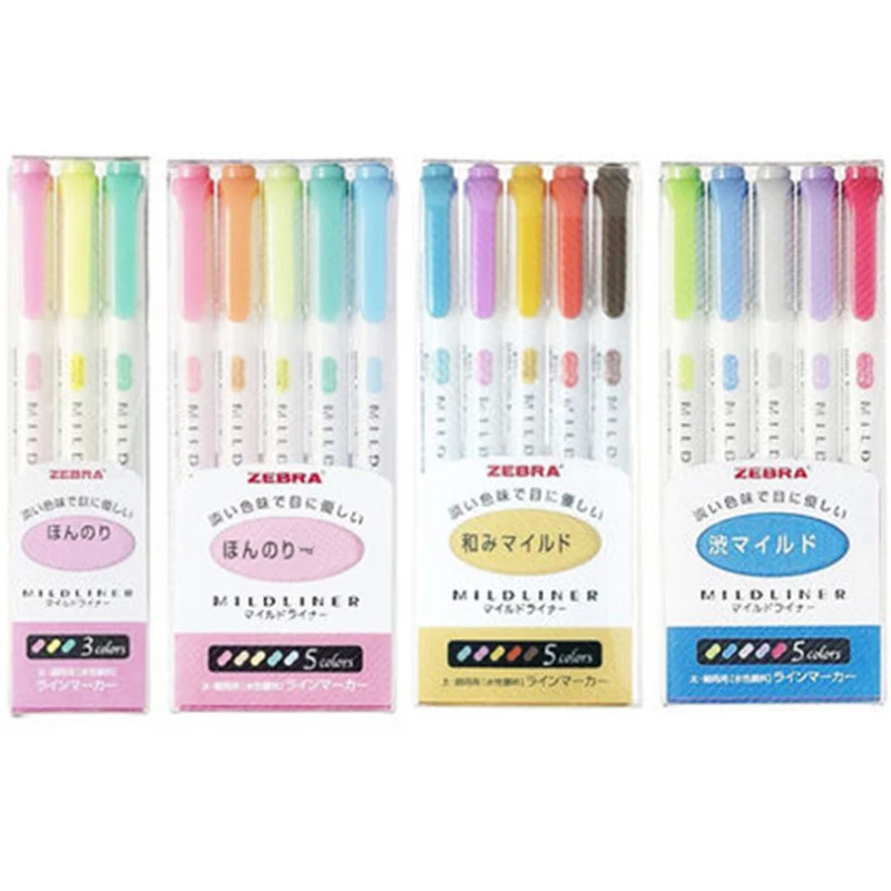 

5 Colors Watercolor Brush Pens Set Soft Painting Markers Pen For Sketch Drawing Manga Comic Handwriting