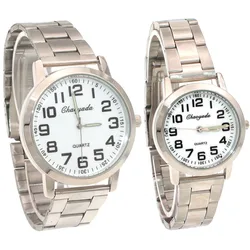 Montres à quartz pour hommes et femmes, marque de luxe, pour amoureux, simples irritations, montre-bracelet pour couples, Relojes zones bre 2019, bande élastique