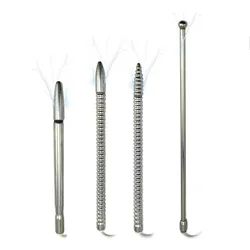 Bi-polar electro shock  therapy device stainless steel urethral catheter sound penis plug metal electrical stimulation sex toy