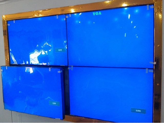 Parede video da parede 2x2 do lcd de emenda video da parede 2x2 parede video do lcd de 55 polegadas com painel original hdmi