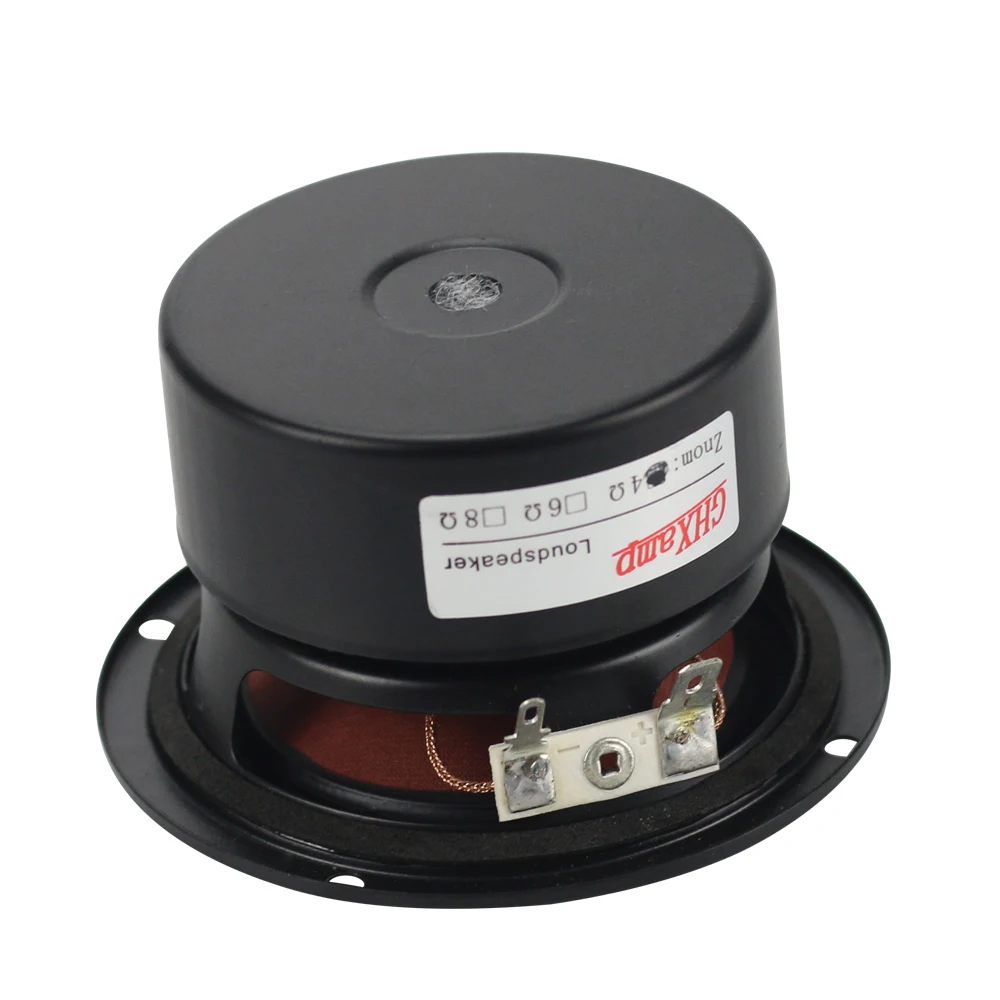 GHXAMP 3 بوصة 4OHM 20 واط كامل المدى المتكلم طبل ورقة Midrange مكبر الصوت مكبرات الصوت للمنزل مسرح الكمبيوتر Hifi لتقوم بها بنفسك 89 مللي متر 1 Pairs