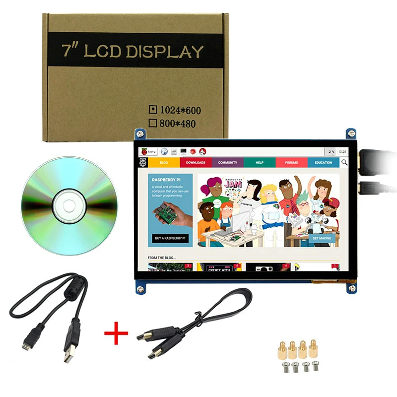Raspberry Pi 3 Model B+ 7 Zoll LCD Touchscreen Display – Eine detaillierte Bewertung und Anleitung