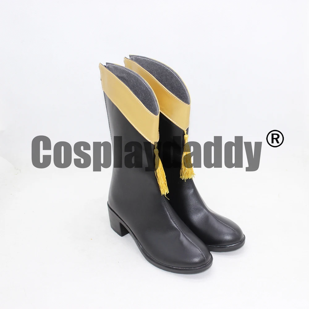 Shoujo Shojo Kageki Girls' Opera Revue Starlight Claudine Saijo Kurodinu Revue Ver. Cosplay Shoes Boots X002