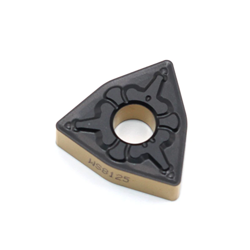 10pcs WS8125 WNMG080404 TM WS8125 WNMG080408 TMภายนอกเครื่องมือทังสเตนคาร์ไบด์แทรกเครื่องกลึงเครื่องตัดเครื่องมือสำหร...