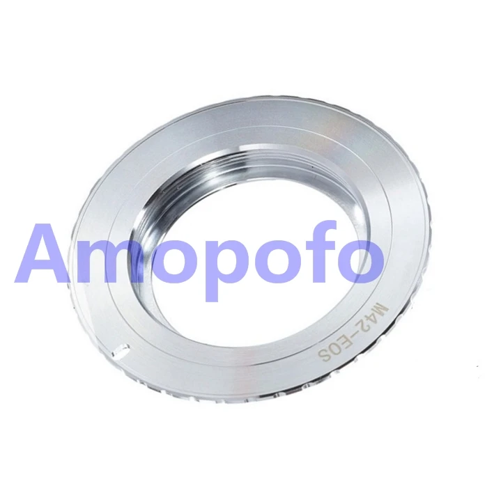 

Amopofo M42-EF Adapter, M42 lens screw mount Lens to for Canon EOS EF EF-S Mount 700D 60D 6D 5D Adapter