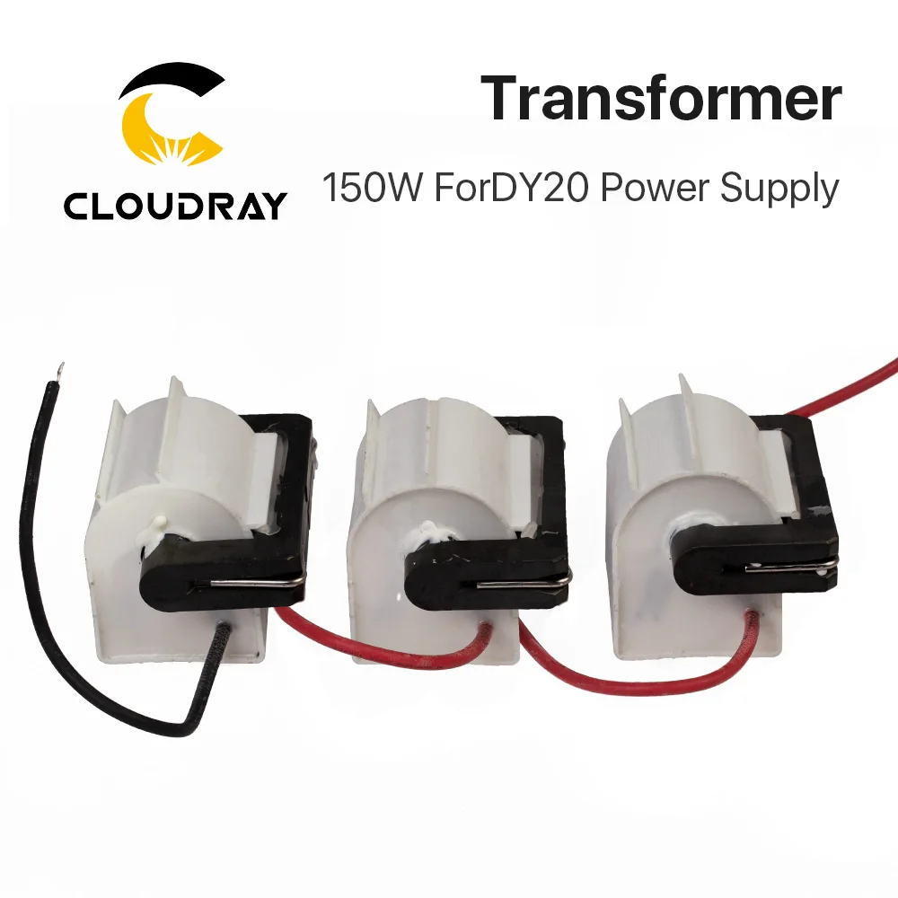 

Cloudray RECI DY20 High Voltage Flyback Transformer For 130W 150W 3pcs/lot Co2 Laser Power Supply