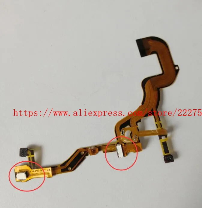 เลนส์หลัก Flex Cable สำหรับ SONY DSC-WX300 DSC-WX350 WX300 WX350 ซ่อมกล้องดิจิตอลหมายเลขชิ้นส่วนซ็อกเก็ตซ็อกเก็ต