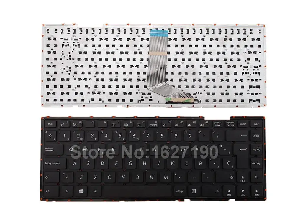 

Spanish Laptop Keyboard for Asus P452 BLACK Win8 PN:MP-13K86E0-4427 SP Notebook Keyboards