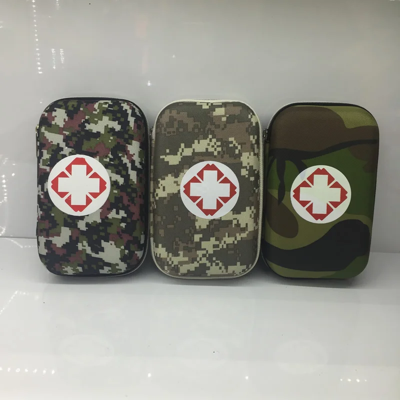 Portable Outdoor First Aid Kit Bag High Capacity EVA Pouch Multi-Layer For Work Home Travel Outdoor Emergency Treatment