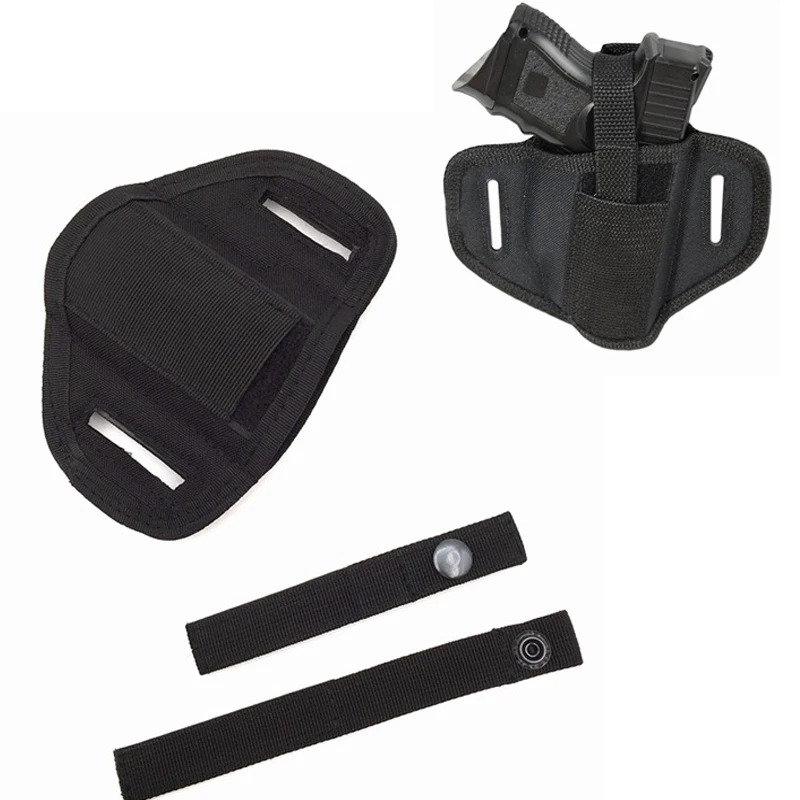 

Nylon Handgun Belt Holster For Universal Compact Gun Tactical Left Right Hand Belt Holster Shooting Hunting Accessories