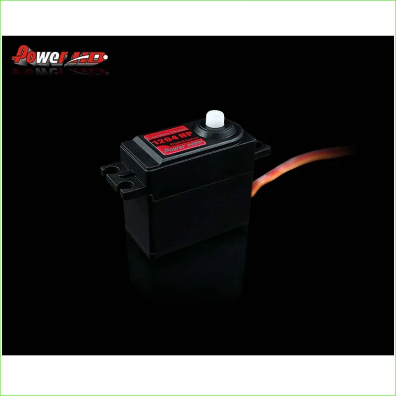 

1pcs POWER HD-1204HP 425/550 rudder lock compatible S9254 620/650 0.06 sec (4.8V) 0.05 sec