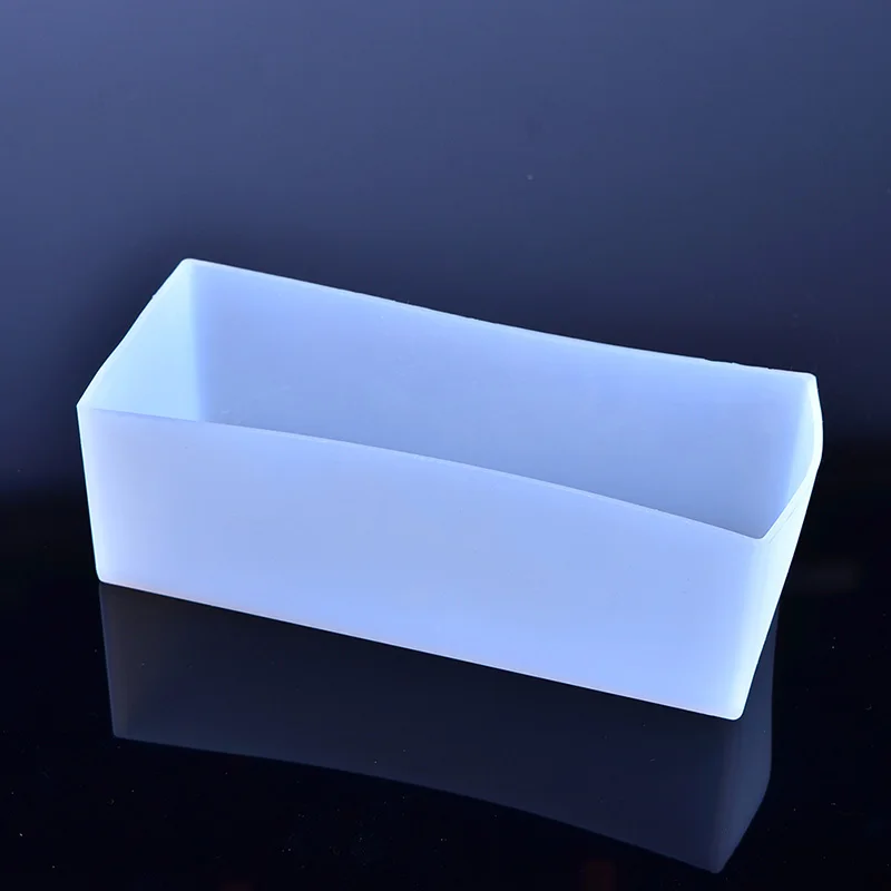 Nicole Silicone Soap Mold Rectangle White Liner Mould for Handmade Making Tool