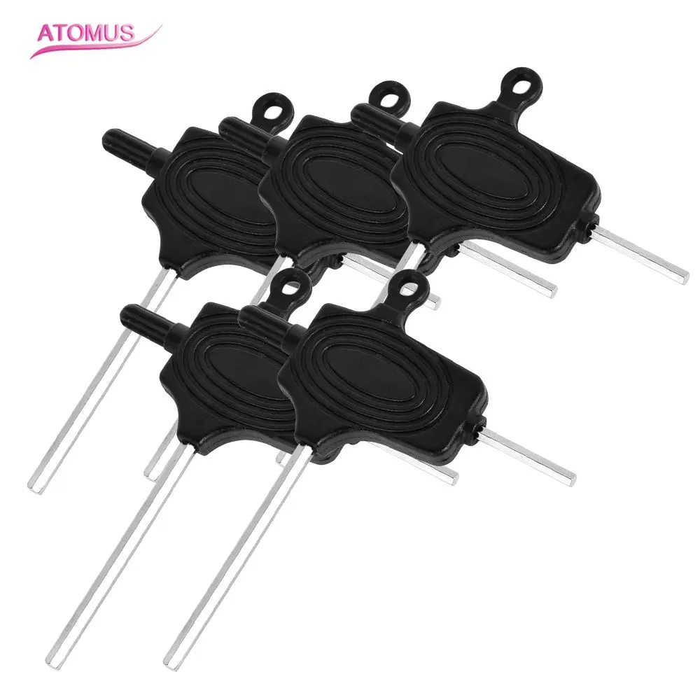 5Pcs Mini Hex Hexagon Allen Key Set Wrench Screwdriver Tool Kit Black or Green Tattoo Machine Gun Adjust Tool