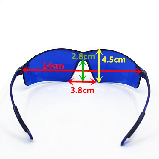 IPL glasses for IPL Beauty operator safety Protective E light red Laser hoton Color light Safety goggles 200--1200nm