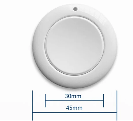 AC220 v 1 ch RF interruptor de control remoto inalámbrico receptor transmisor pasta panel Circular interruptor de alimentación universal
