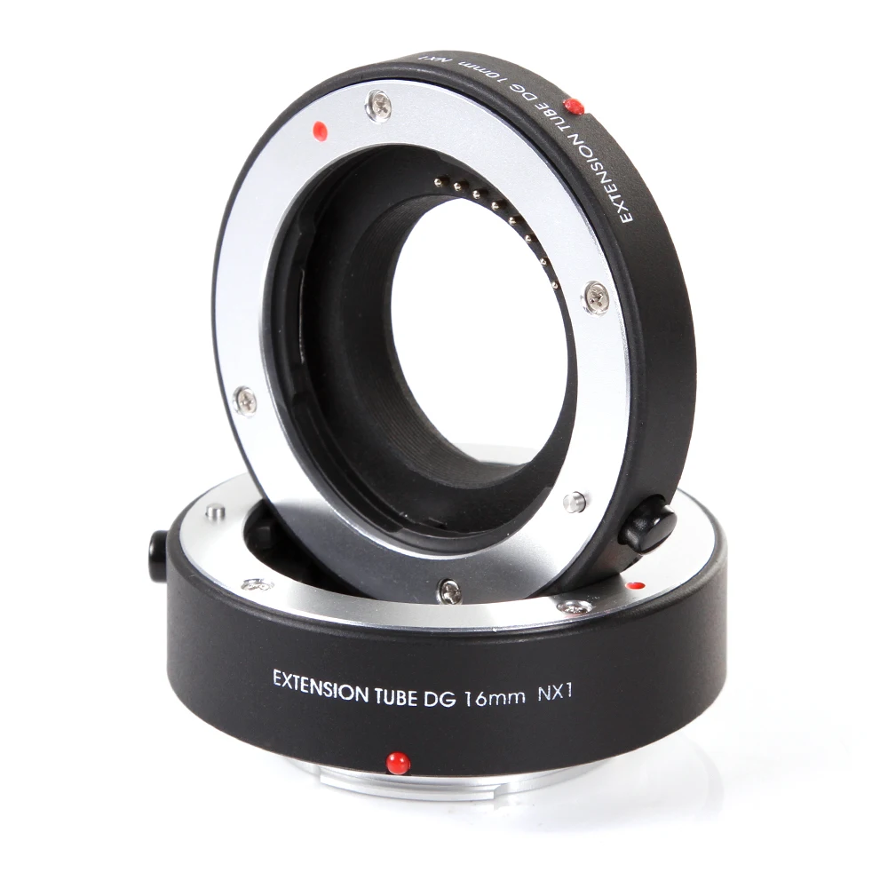 FOTGA Macro AF Auto Focus Extension Tube 10mm 16mm Set DG for Samsung NX mount