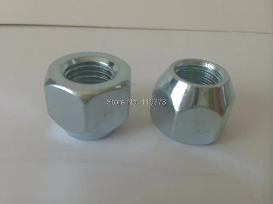 20 PCS OPEN END LUG NUTS BULGE ACORN 1/2\