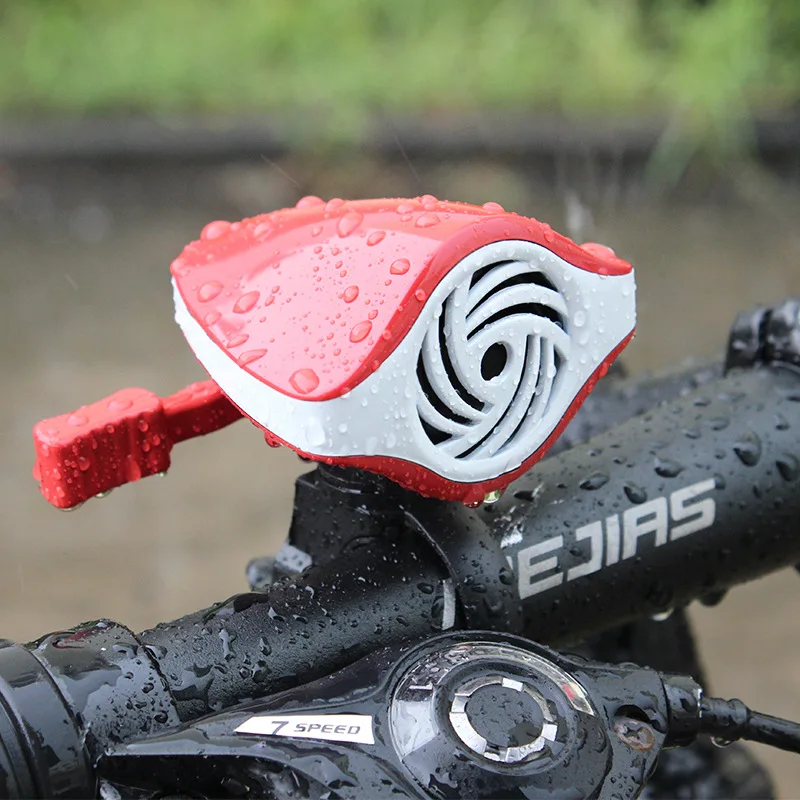 Waterproof Loud Cycling Electric Bicycle Horn Road Bike Handlebar Ring Bell Alarm Motorcycle Cyclist Accessories Speaker