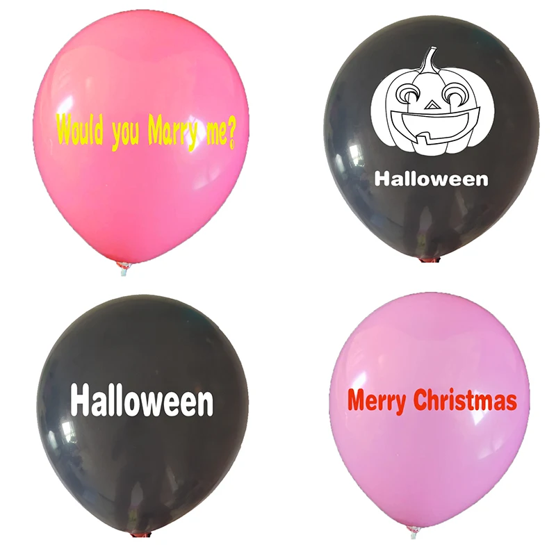 Custom balloons Printing Your Own Personalized LOGO Name Sticker advertising Birthday Party Foil Ballons for Customized
