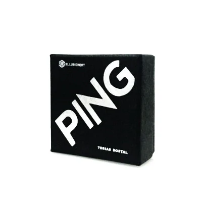 Ping by Tobias Dostal (Gimmick+online instruct) - Coin Magic Tricks,Mentalism,Stage,Close-Up,Street,Accessories,Illusion,Gimmick