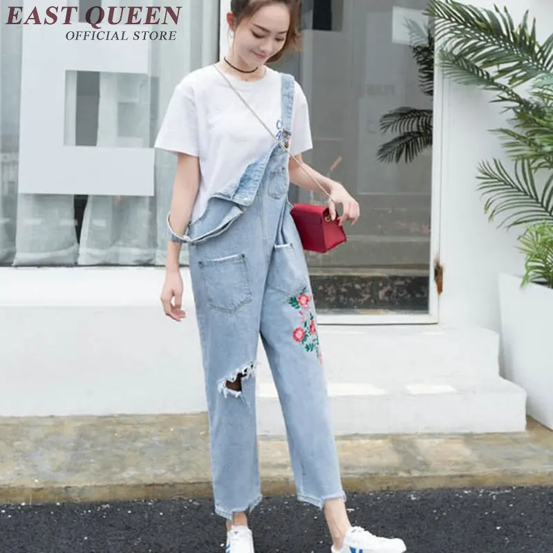 Jumpsuit female 2018 winter dungarees for women rompers jumpsuit trousers female jeans denim overalls women jump suit NN0623