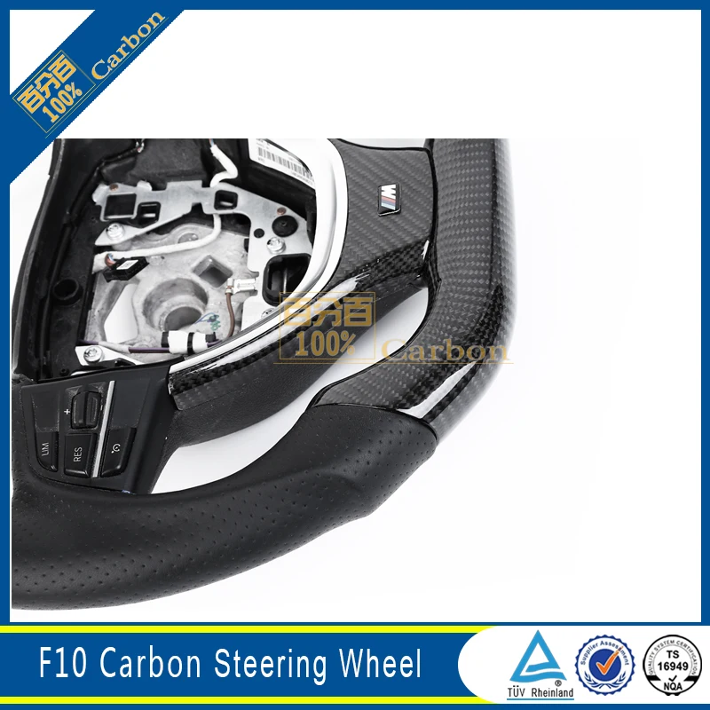 Car Accessories Carbon Fiber Steering Wheel For BMW 5 Series F10