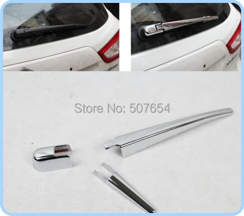 

Free shipping!Higher star ABS with chrome Rear windscreen wiper cover trim for Suzuki S-cross 2014-2020