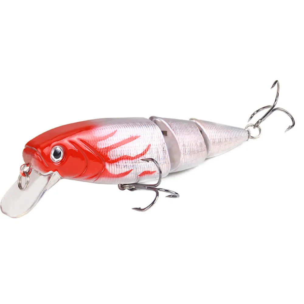 Crankbait 3 segmentos con ojos 3D 11 cm 15,5 g realista - imagen 2