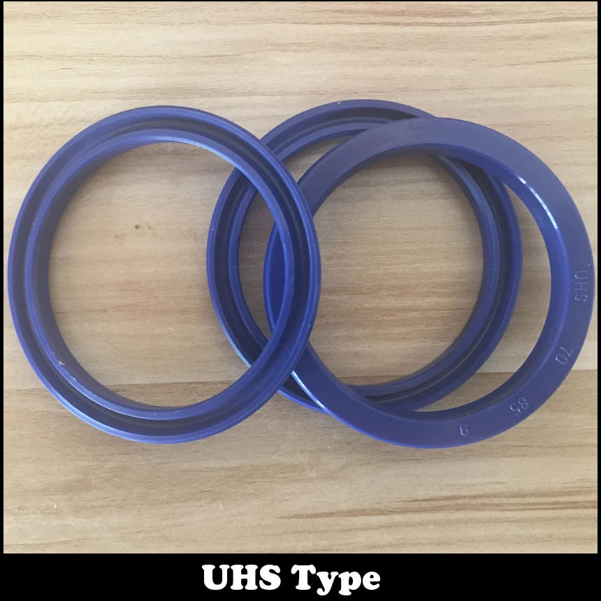 3pcs UHS 112*125*9 112x125x9 110*125*9 110x125x9 Pneumatic Cylinder Ring Gasket Scraper Piston Rod Symmetric Oil Seal