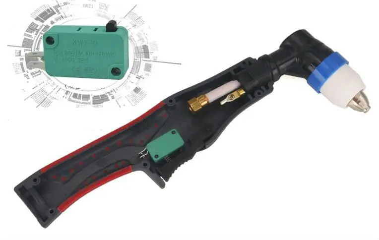 NEW P80 Plasma Torch 16Feet 5M Plasma Cutter/cutting Machine Accessories Torch Complete Head/Air Cooled Plasma Cutting100A 120A