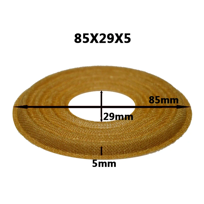 2pcs 80x25.5/85x29mm Elastic Wave Loudspeaker Subwoofer Woofer Bass Speaker Repair Spider Damper