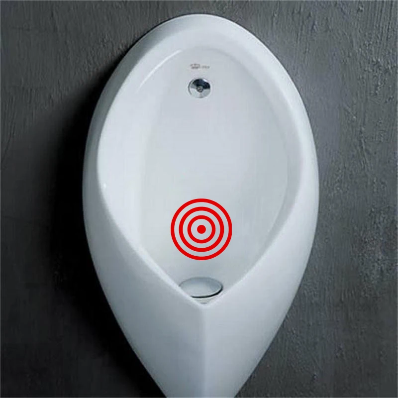 Wc nocnik szkolenia Bullseye cele dla mężczyzn i chłopców Vinyl kalkomania wystrój domu pcv kreatywny łazienka