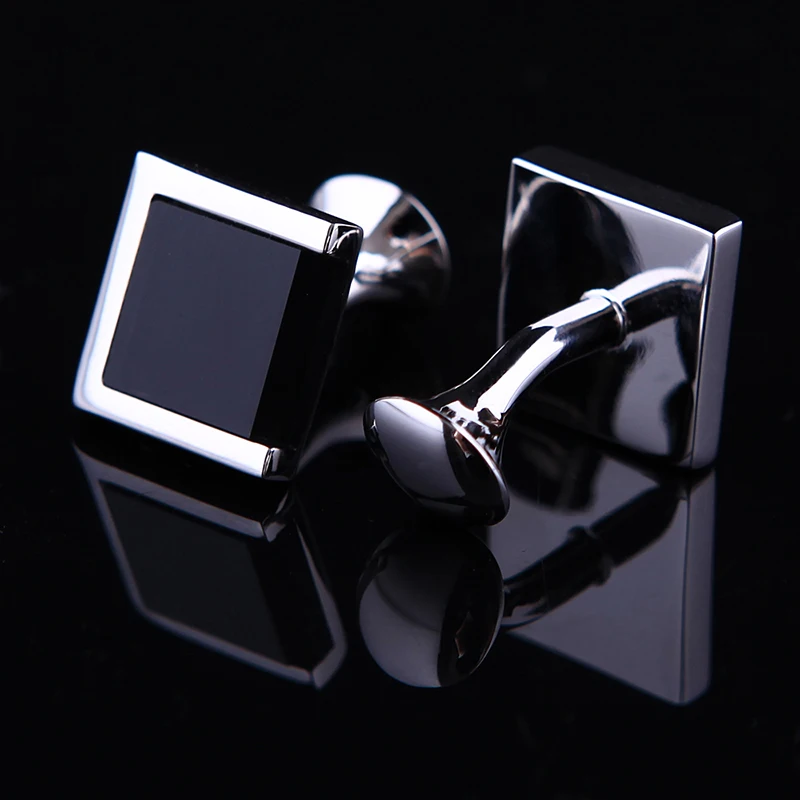 KFLK Jewelry shirt cufflinks for mens Brand Black cuff link Wholesale bouton High Quality Luxury Wedding Male Gift guests