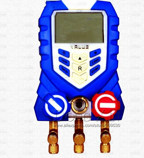 WAARDE VDG-1 Nieuwe Nauwkeurige Digitale manometer voor koelmiddelen charing druk en temperatuur meting