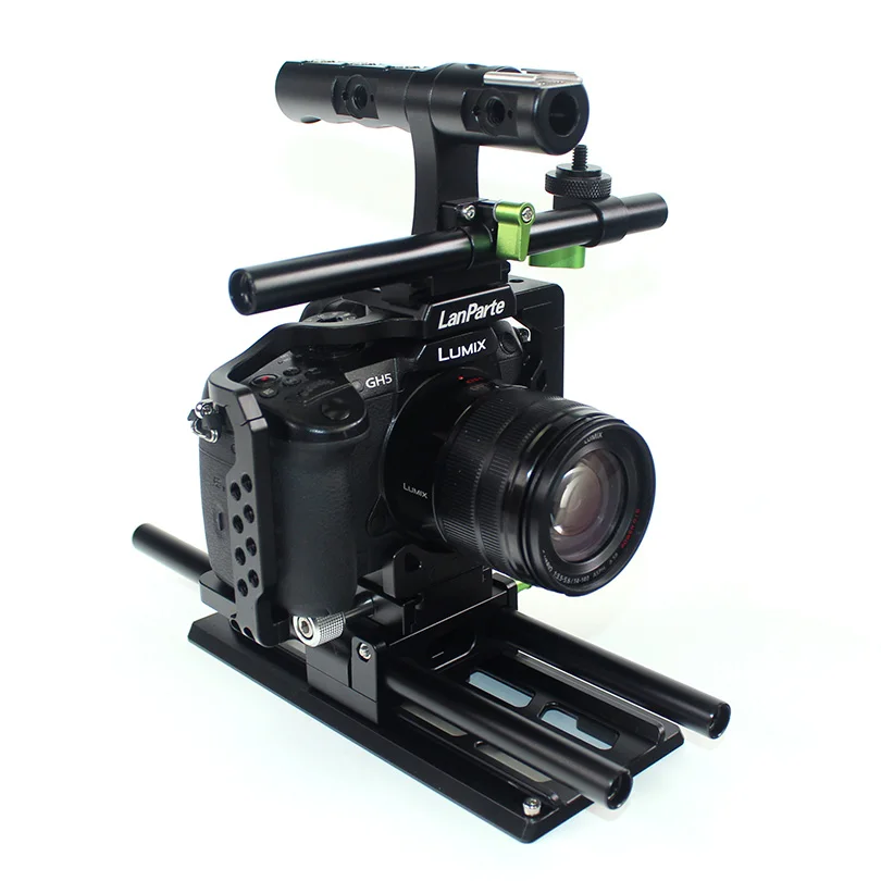 Lanparte Quick Release GH5s GH5 Camera Cage Kit Rig for Panasonic