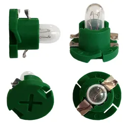 10PCS Interior Light T3 T4.2 T4.7 T5 Wedge Bulb Auto Car Instrument Light bulbs 12V automobiles car-styling Car light