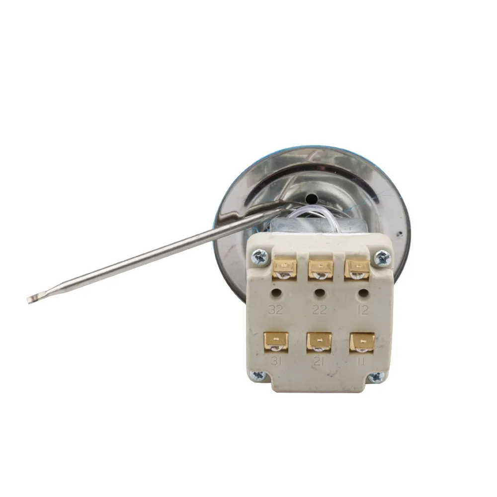 Imagem -04 - Termostato Capilar Normalmente Fechado ac 380v Interruptor de Têmpera Ajustável para Dispensador Quente e Fresco 50300 Centígrados Pés
