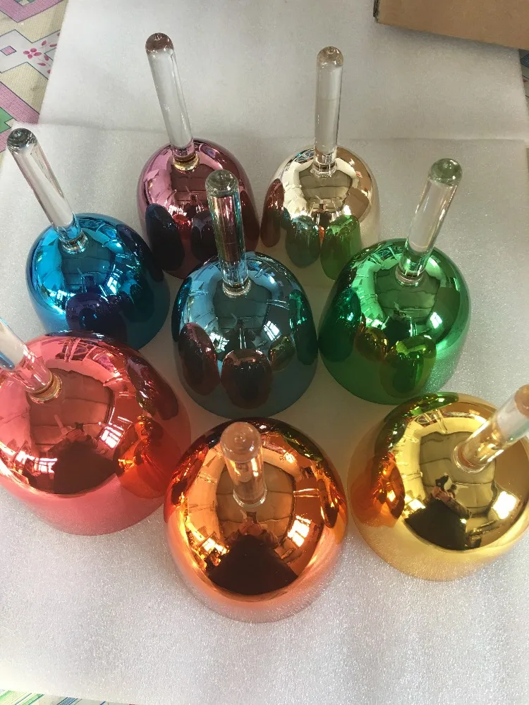 

crystal singing bowls with handle 4th octave 8pcs perfect C D E F G A B C5 note in 440HZ or 432HZ chakras energy