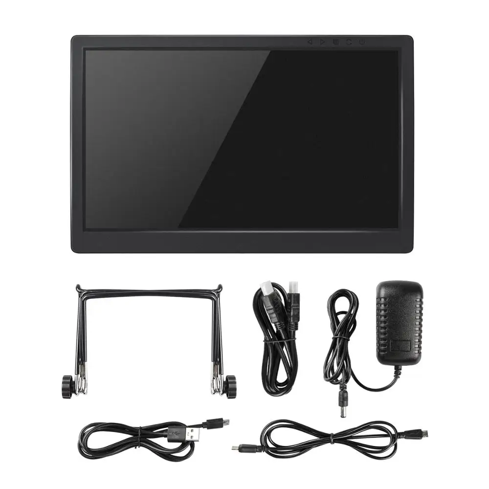 SunFounder portátil HDMI Gaming Monitor, 13.3 Polegada IPS Display para Raspberry Pi, PS3 4, WiiU, Xbox 360, Windows 7, 8, 10, 1920x1080