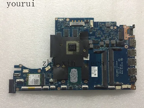 yourui For HP Envy 15-AE 15T-AE Laptop motherboard 812711-501 812711-001 ABW50 LA-C501P with i5-5200u CPU DDR3 Test work perfect