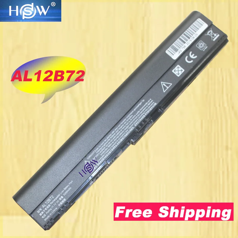 4400mh  Laptop Battery AL12A31 AL12B31 AL12B72 AL12X32 For Acer Aspire C7 for Chromebook C710 Aspire One725 756 forTravelMate B1