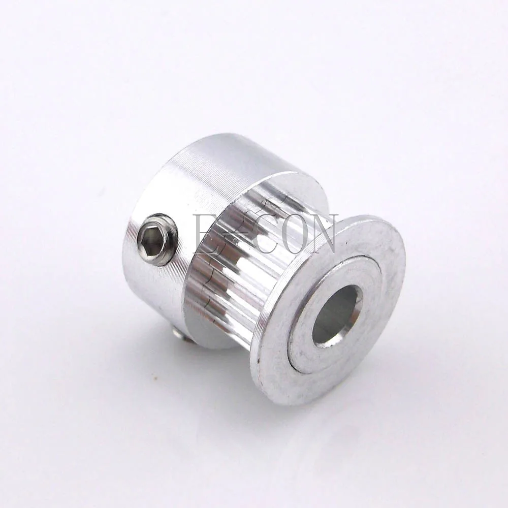 10pcs/lot GT2 Timing Pulley Bore 6.35mm width 7mm 20 teeth Alumium teeth for width 6mm belt and 3D printer CNC stepper motor