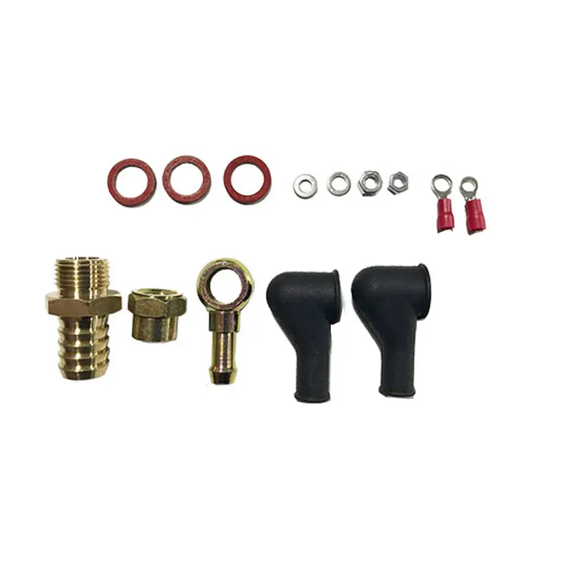 RASTP-Stainless Steel High Quality External Fuel Pump 044 Poulor 300LPH Color Silver RS-FP010