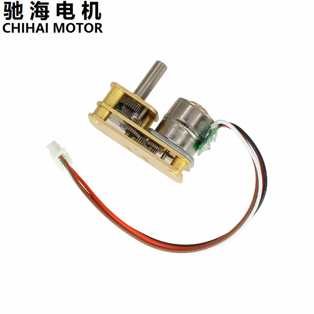 

CHS-GM1024-10BY 2 phase 4 wire Stepper Gear Motor 39 Ohm DC 5.0V Intelligent Pan Head Instrument Robot Motor