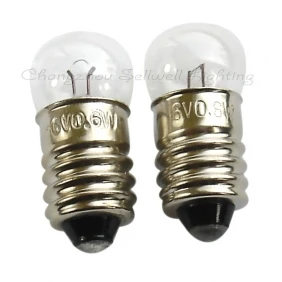 

Miniature lamp e10 g11 6v 0.6w A052 NEW 10pcs sellwell lighting