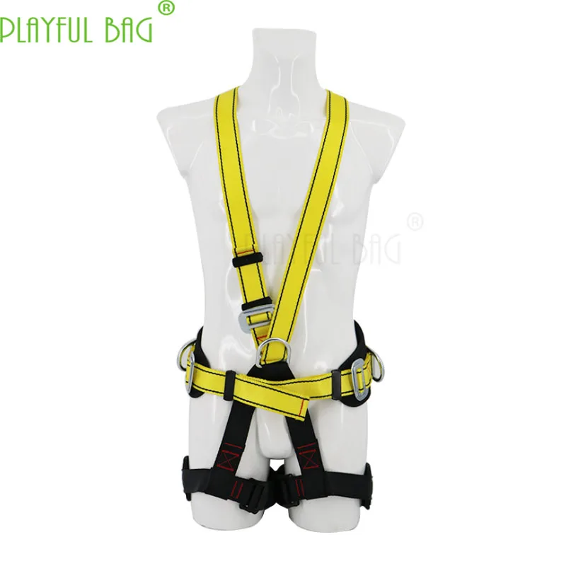 

Climbing and climbing building seatbelt high-altitude operation seatbelt buffer and fall-proof whole body seatbelt ZL54